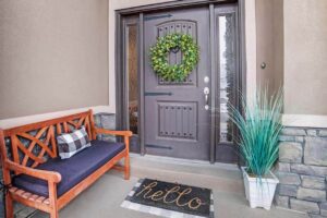 beautiful remodeled exterior entryway in Quad City