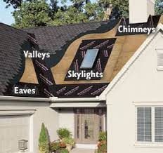 A detailed image of asphalt shingles on a residential roof in the Quad Cities area that a home improvement company has just installed.