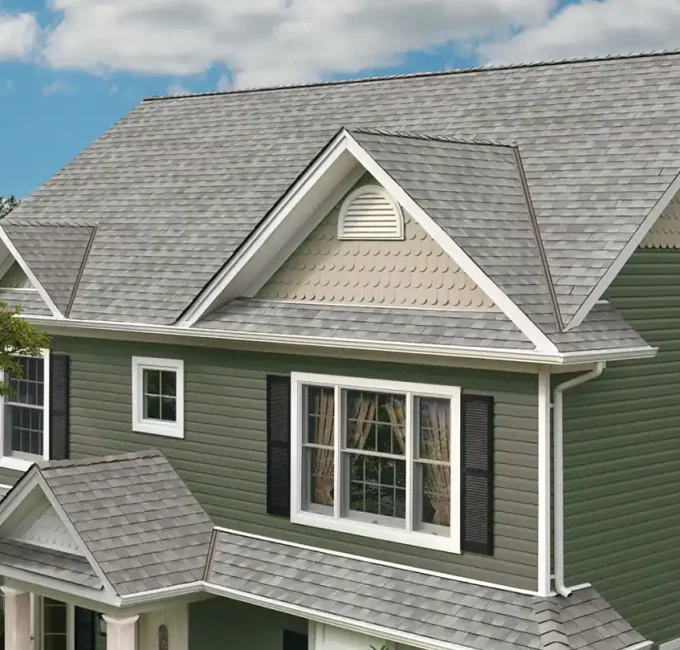 GAF roofing materials installed by roofing contractors