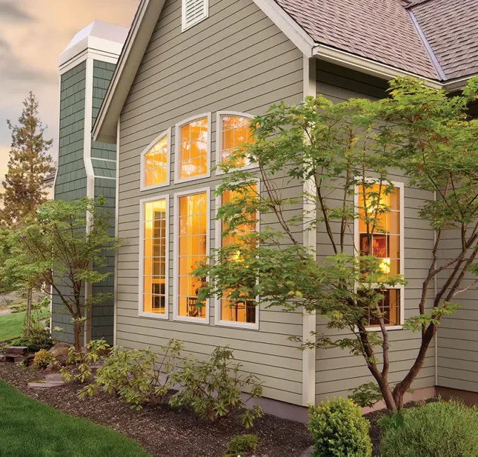 royal vinyl siding installed on residential home quad cities