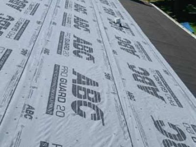 bettendorf roofing replacement - new roof installation, during