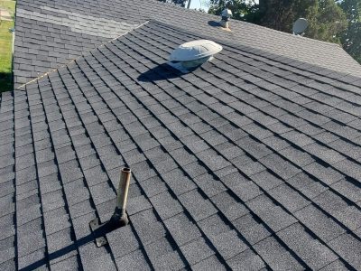 aledo roofing installation - top of old roof, before - 2