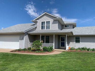 davenport window replacement - entire house view from street, before
