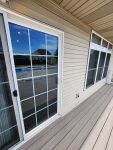 bettendorf patio door replacement - exterior door & window frame - before