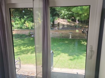 rock island patio door installation - finished interior doors - 2