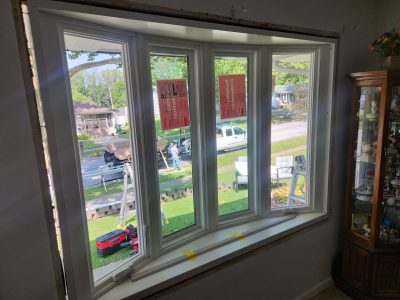 rock island window replacement - during interior work