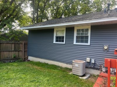 bettendorf siding replacement - side of house, after - 2