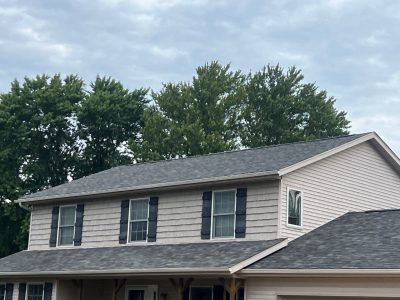 davenport roofing replacement - exterior front roof, after