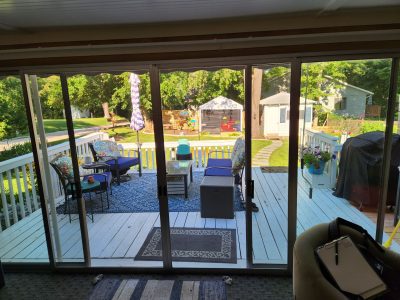 east moline patio door replacement - interior old screen patio door, before - 2