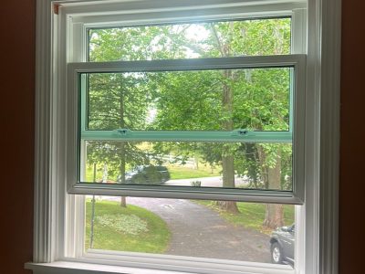 coal valley window replacement - inside view of one new bedroom window, after