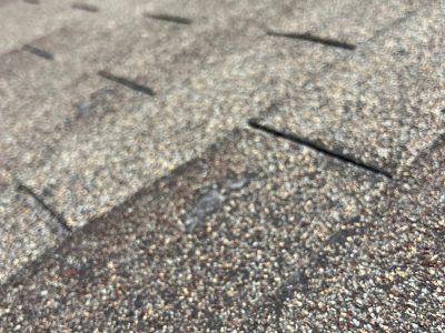 milan roofing installation - old damaged roof tiles, before