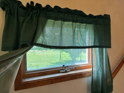 Andalusia Window Installation - inside window, before