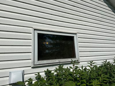 Andalusia Window Installation - outside window, before