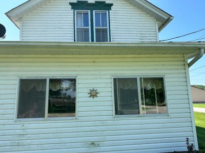Andalusia Window Installation - outside, before