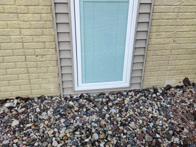 davenport window installation - new lower-level long window, after