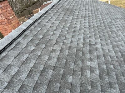 moline roofing installation - new gray roofing tiles, after