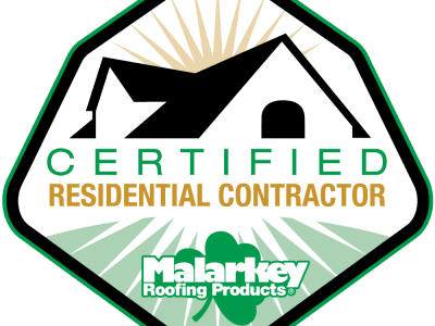 Malarkey Certified Residential Contractor