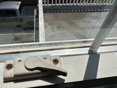 Kewanee Window Replacement - inside window sash, before