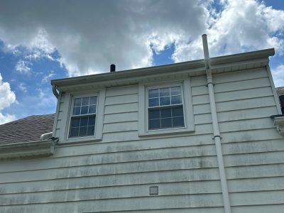 Kewanee Window Replacement - outside window pair, before