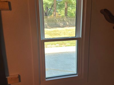 Peoria Window Replacement - inside double-hung window from front, after