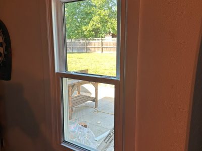 Peoria Window Replacement - inside double-hung window, after