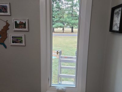 Peoria Window Replacement - inside casement window, after