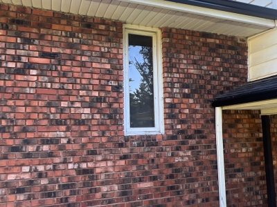 Peoria Window Replacement - outside thin window, before
