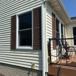 Le Claire Window Replacement - outside corner double-hung windows, after