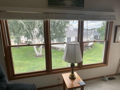 Le Claire Window Replacement - inside double-hung, before