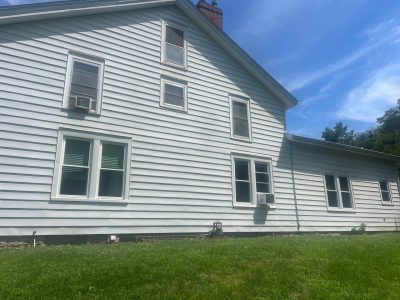 Taylor Ridge Window Replacement - outside side windows, after