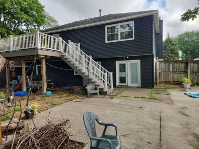 Eldridge Siding Replacement , from backyard after