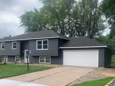 Eldridge Siding Replacement , front after