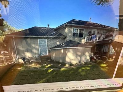 Eldridge Siding Replacement , rear left before