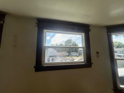 Pekin Window Installation - inside window, after