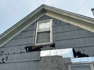Pekin Window Installation - outside window, before