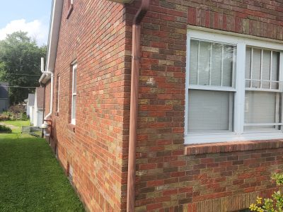 Davenport Gutter Replacement - corner, after