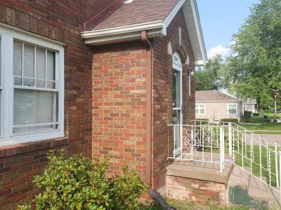 Davenport Gutter Replacement - front, after