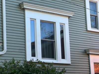 Davenport Siding Company - front closeup, after