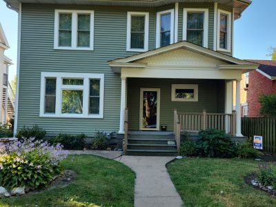 Davenport Siding Company - front from street, after