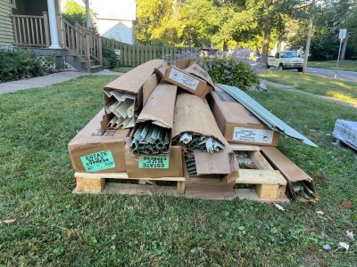 Davenport Siding Company - trim packs, during