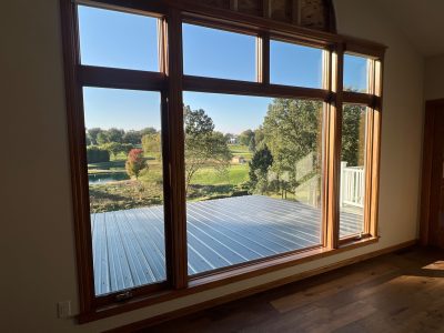 Bettendorf Window Contractor - bay window inside, after
