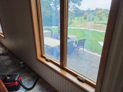 Bettendorf Window Contractor - casement window inside, after