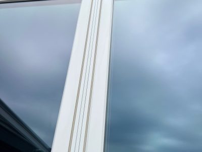 Bettendorf Window Contractor - closeup casement window outside, after