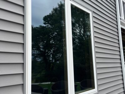 Bettendorf Window Contractor - casement window side outside, after