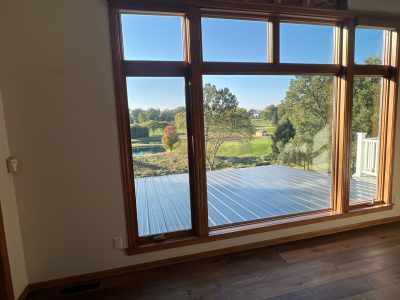 Bettendorf Window Contractor - bay window inside, after