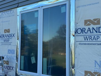 Bettendorf Window Contractor - infinity closeup inside casement window, outside