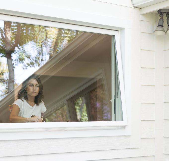 Awning Window Open from outside